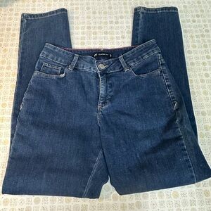 Lee Women's Dark Blue Straight Leg Jeans